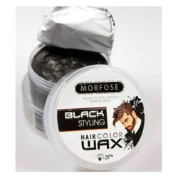 Morfose Hair Color Wax Black - Siyah 100 ML - MORFOSE