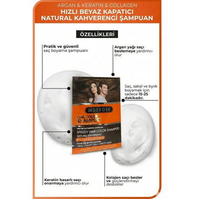 Morfose Kahverengi Şampuanı 25 ML - 1