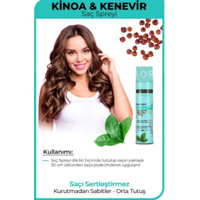 Morfose Saç Spreyi No: 3 Kinoa & Kenevir 250 ML - 2