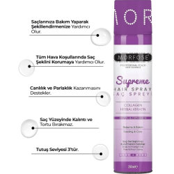 Morfose Saç Spreyi No: 3 Supreme 250 ML - 3