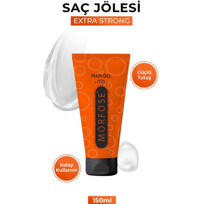 Morfose Extra Strong Tüp Saç Jölesi 150 ML - 2