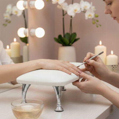 Nano Absolute Manikür Minderi Metal Ayak G-801 - 2