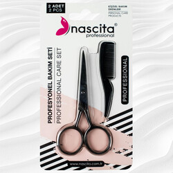 Nascita Bıyık Makası Ve Tarak Set 09 - NASCITA