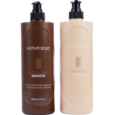Native Base Smooth Collagen Düzleştirici Set - 1