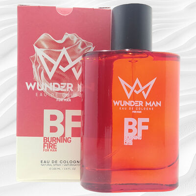 Wunder Man Eau De Cologne Burning Fire 100 ML - 1