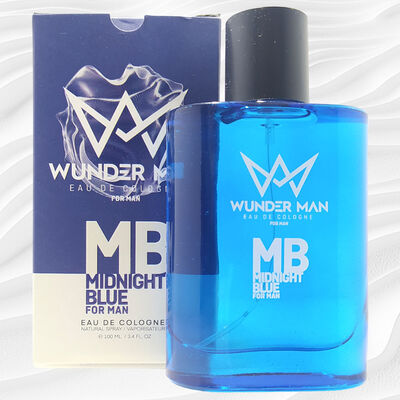 Wunder Man Eau De Cologne Midnight Blue 100 ML - 1