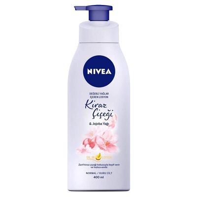 Nivea Değerli Yağlar İçeren Losyon Kiraz Çiçeği 400 Ml - 1