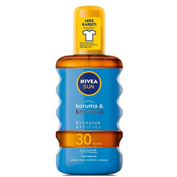 Nivea Koruma ve Bronzluk artırıcı Güneş Yağı Sprey 200 ML - NIVEA