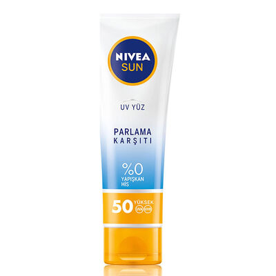 Nivea Sun Yüz Kremi Parlama Karşıtı 50 Ml - 1