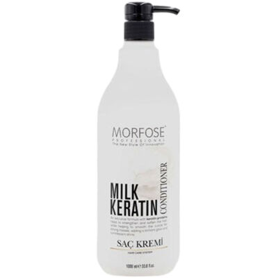 Morfose Hair Conditioner Milk Keratin 1000 ML - 1