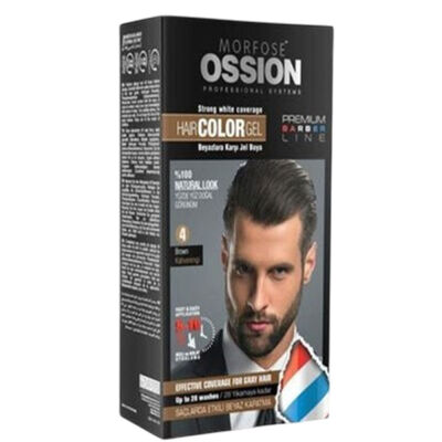 Ossion Premium Barber Erkek Saç Boyası Brown - 1