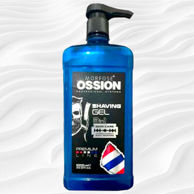 Morfose Ossion Premium Traş Jeli 3 İn 1 /1000 Ml - 1