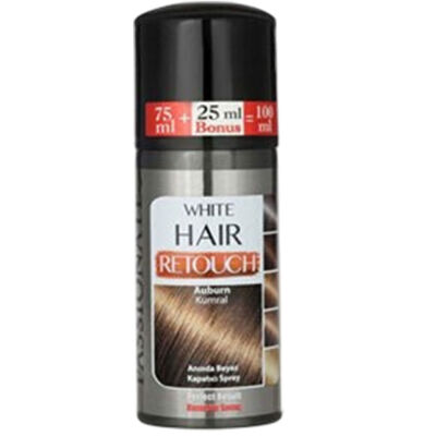 Passionate Beyaz Kapatıcı Sprey Kumral 100 Ml - 1