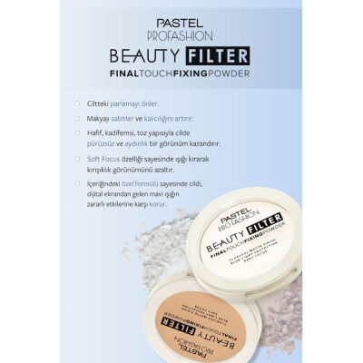 Pastel Beauty Filter Transparan Pudra No: 00 - 4
