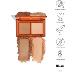 Pastel Bronzer Highlighter Set Sun Kissed 01 - 2