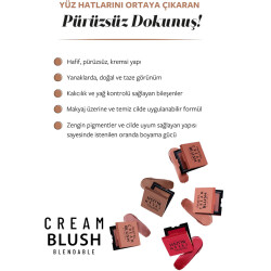 Pastel Cream Blush Blendable 47 Peachy - 3
