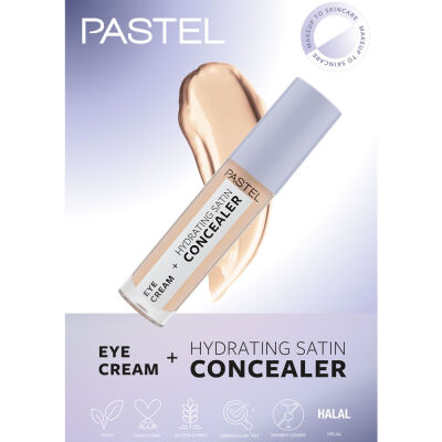 Pastel Eye Cream + Hydrating Satin Concealer 61 Vanilla - 2