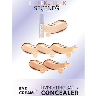 Pastel Eye Cream + Hydrating Satin Concealer 64 Medium Light - 6