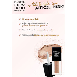 Pastel Glow Liquid Eyeshadow 222 Golden Cage - 3