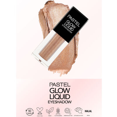 Pastel Glow Liquid Eyeshadow 222 Golden Cage - 4