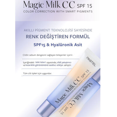 Pastel Magic Milk CC 51 Spf 15 ML - 4