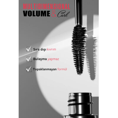 Pastel Multidimensional Volume & Curl Mascara - 4