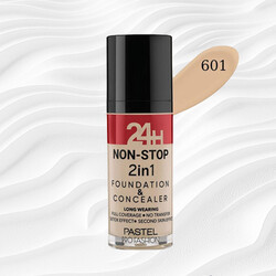 Pastel Non-Stop 2 İN 1 Foundation 601 - 1