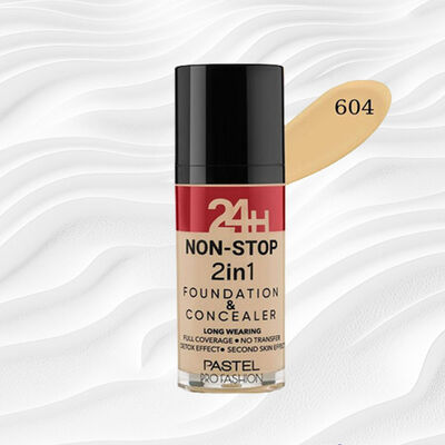 Pastel Non-Stop 2 İN 1 Foundation 604 - 1