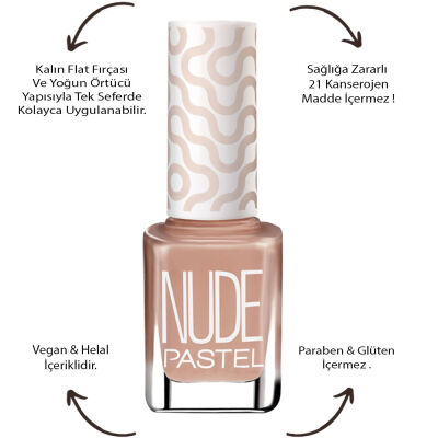 Pastel Nude Oje 750 - 3