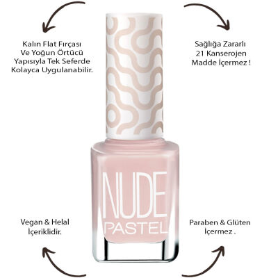 Pastel Nude Oje 751 - 4