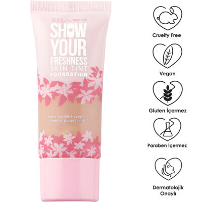 Pastel Show Your Freshness Skin Tint Fondöten 502 Beige Rose - 4
