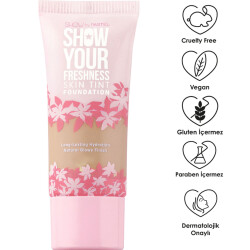 Pastel Show Your Freshness Skin Tint Fondöten 504 Tan - 4