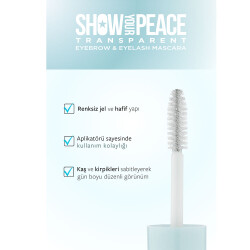Pastel Show Your Peace Transparent Eyebrow & Eyelash Mascara 00 - 3