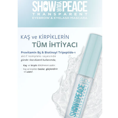 Pastel Show Your Peace Transparent Eyebrow & Eyelash Mascara 00 - 4