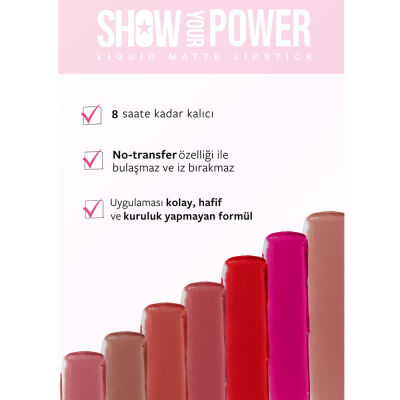 Pastel Show Your Power Liquid Matte Lipstick 607 - 3