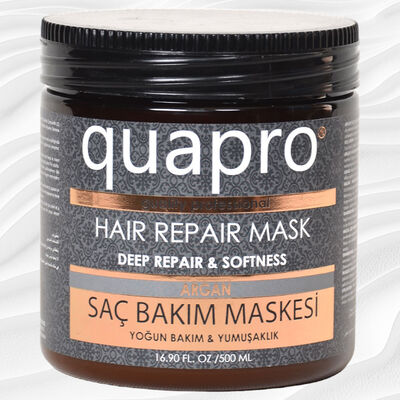 Quapro Saç Bakım Maskesi Argan 500 ML - 1