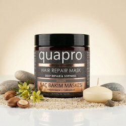 Quapro Saç Bakım Maskesi Argan 500 ML - QUAPRO (1)