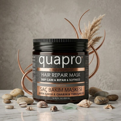 Quapro Saç Bakım Maskesi Keratin 500 ML - 2