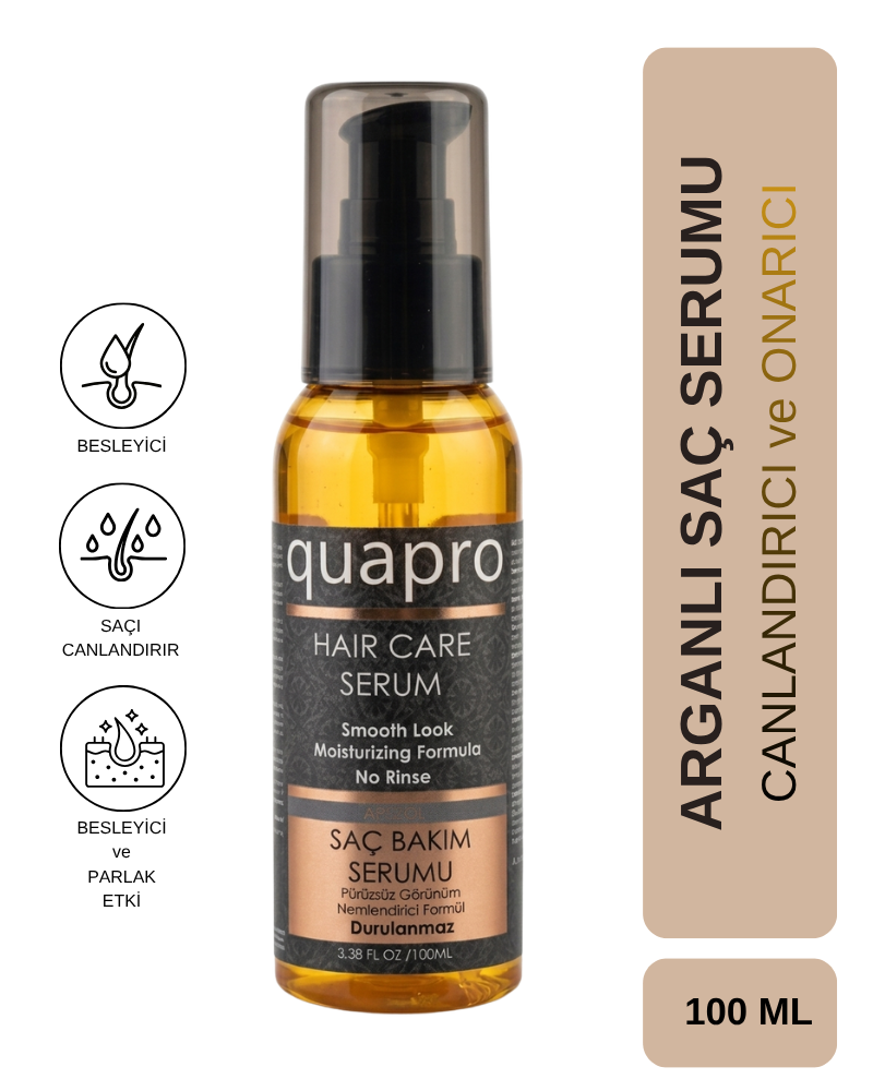 Quapro Saç Serumu Argan 100 ML - QUAPRO