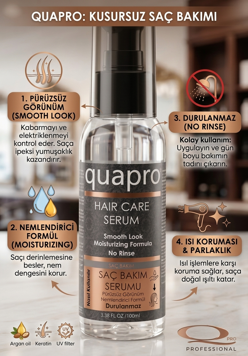 Quapro Saç Serumu Keratin 100 ML - QUAPRO (1)