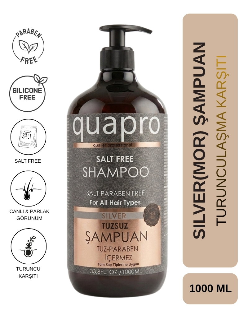 Quapro Silver Şampuan 1000 ML - 1