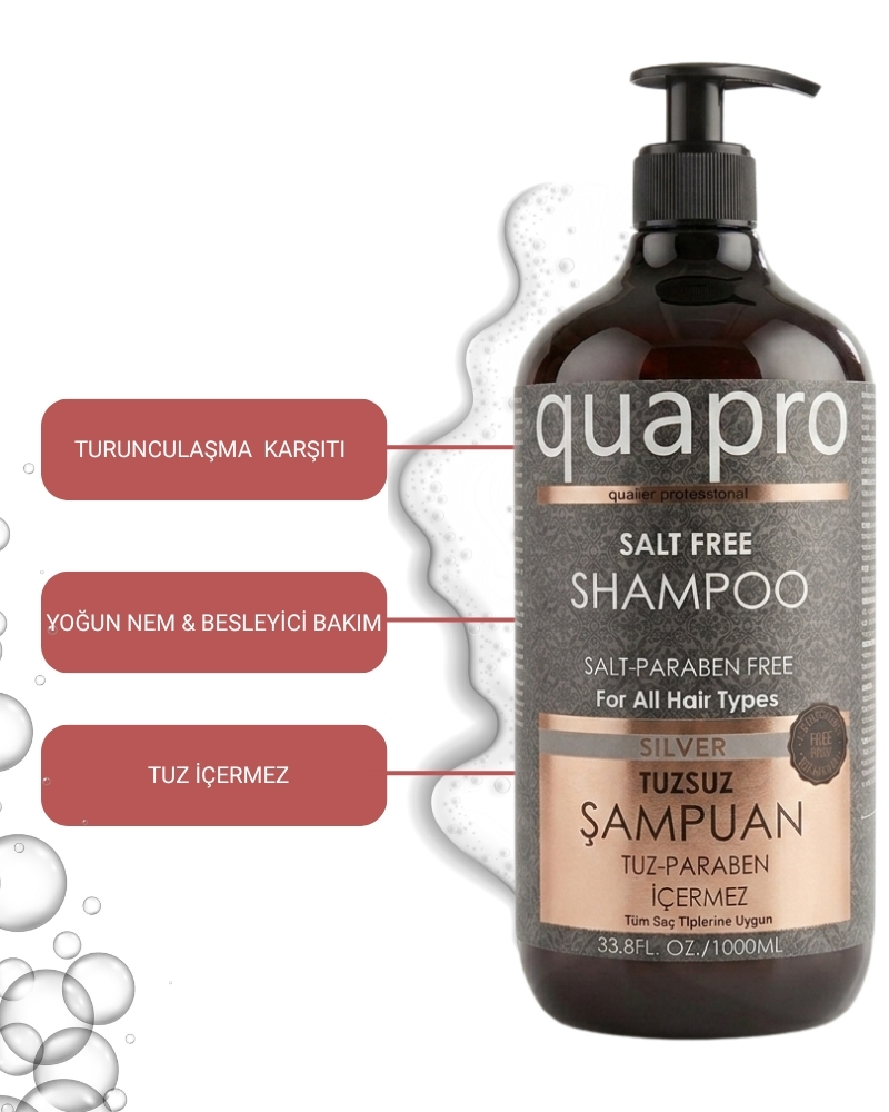 Quapro Silver Şampuan 1000 ML - 2