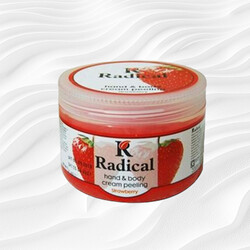 Radical Hand & Body Cream Peelıng Çilek 300 ML - Radical Color