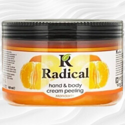 Radical Hand & Body Crem Peeling Mandarin 400 ML - RADICAL