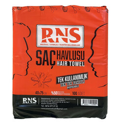 Rns Tek Kullanımlık Saç Havlusu 100 Lü - RNS