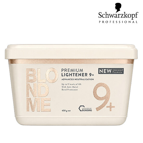 Schwarzkopf Blondme Premium Lightener 9+ Toz Saç Açıcı 450 G - SCHWARZKOPF PROFESSIONAL