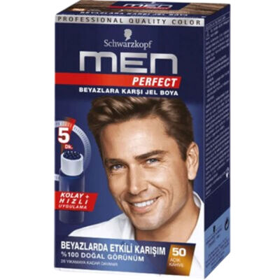 Men Perfect Koyu Kahve 50 Numara 40 ML - 1