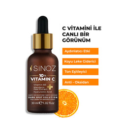 Sinoz Koyu Lekeler C Vitaminler Serum 30ML - SİNOZ