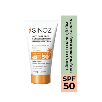 Sinoz Leke Karşıtı Güneş Kremi 50ML - 1