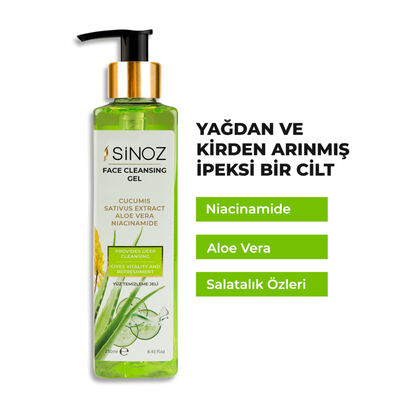 Sinoz Yüz Temizleme Jeli 250 ML - 1